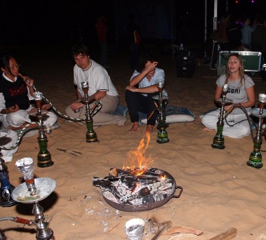 At the Camp in the desert